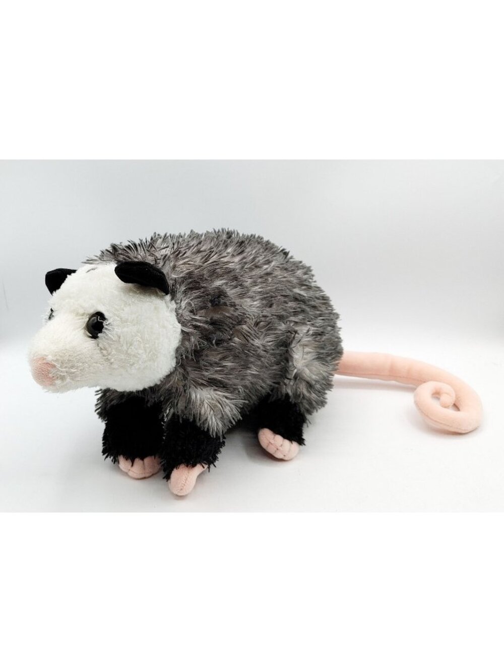 WILD REPUBLIC Realistic Cuddlekins 12" POSSUM Plush Zoo Animal Opossum